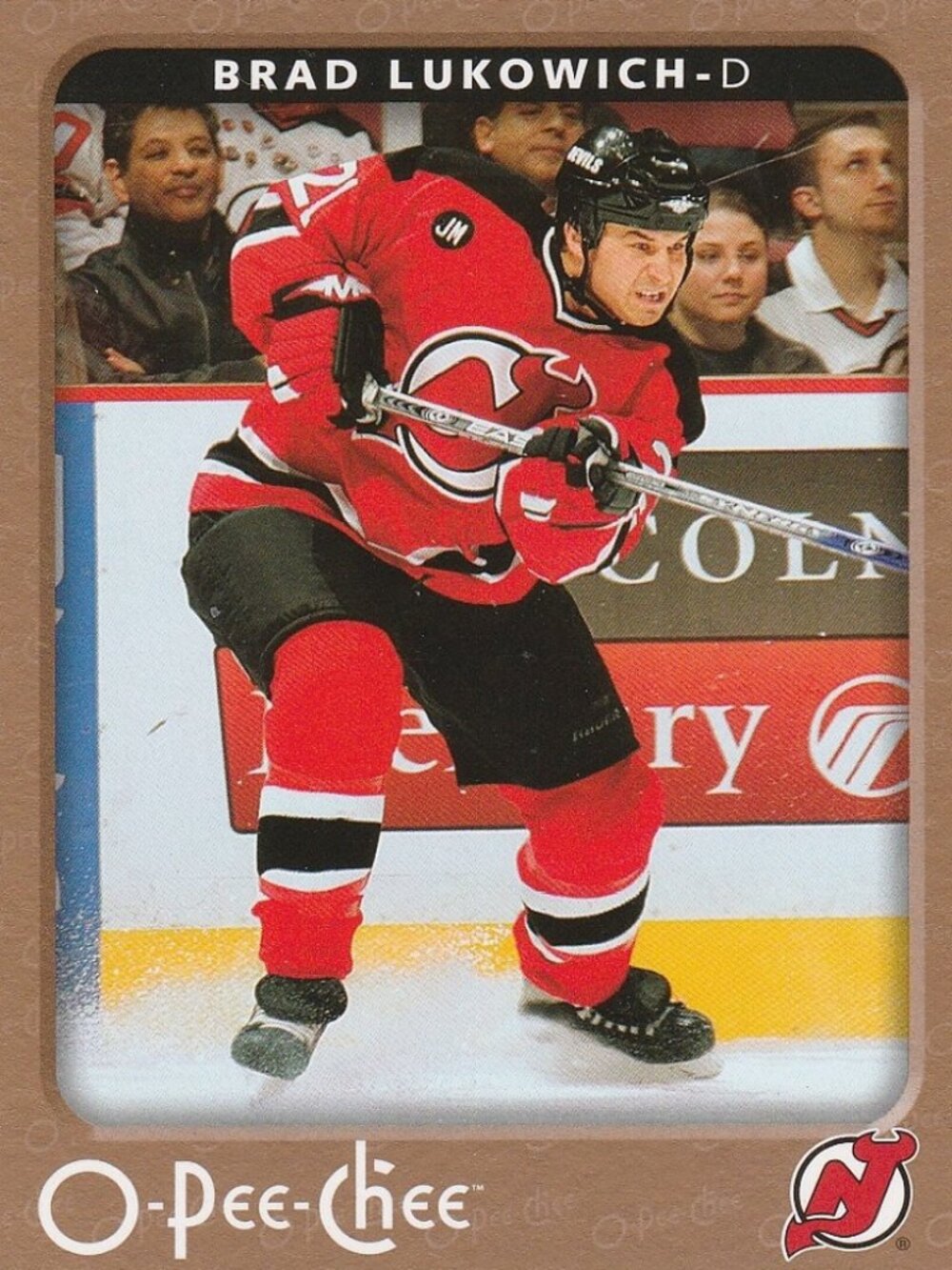 Brad Lukowich - 2006/2007 O Pee Chee Hockey Card